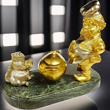 Бронзовая композиция "Повар"