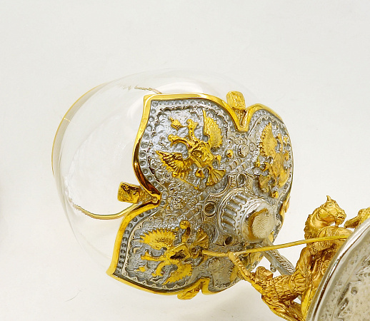 Подарочный бокал для коньяка "Георгий Победоносец"