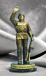 Бронзовая статуэтка "Защитник Отечества" (солдат)