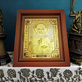 Икона Матроны /в киоте/ №2. Златоуст