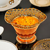 Конфетница ручной работы из янтаря