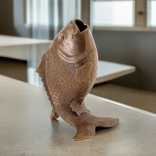 Бронзовая композиция «Карп»