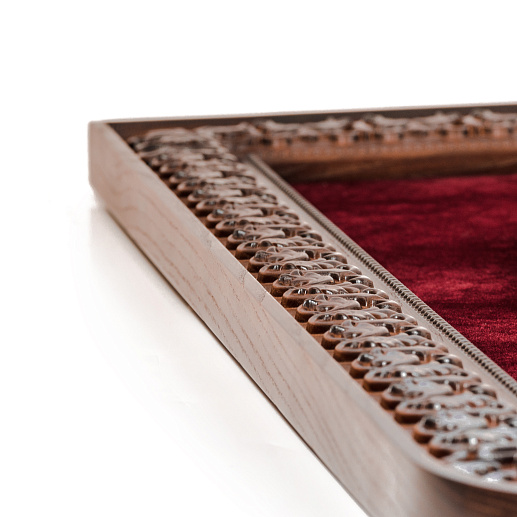 Бронзовая картина-панно "Герб малый"