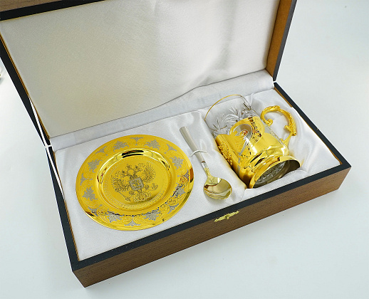 Подарочный чайный набор "Россия". Златоуст