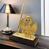 Письменный набор "Держава". Позолоченный