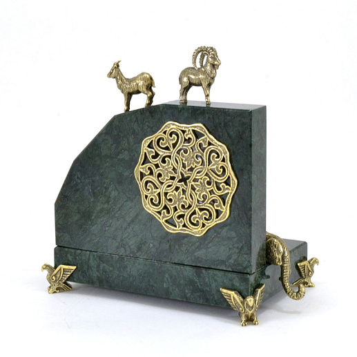 Настольные подарочные часы "Охота"