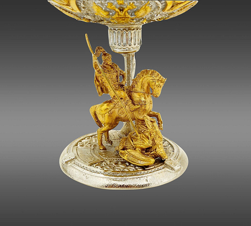 Подарочный бокал для коньяка "Георгий Победоносец"