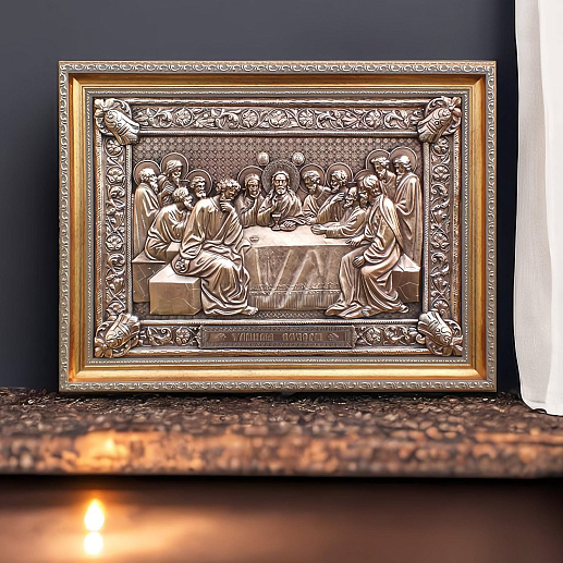 Картина из металла "Тайная вечеря"