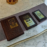 Набор "Ежедневник, визитница кожа, паспорт". Златоуст