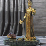 Бронзовая статуэтка "Хозяйка Медной горы"