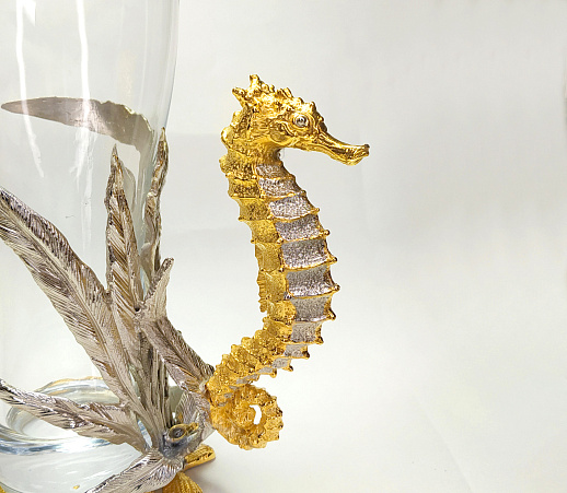 Пивной бокал "Морской конек"