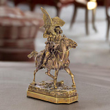 Бронзовая композиция "Всадник с беркутом"