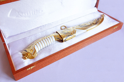 Нож "Султан Белый". Златоуст