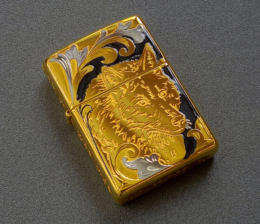 Сувенирная зажигалка Zippo "Вожак и стая"