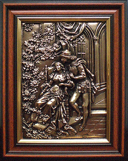 Плакетка "Ромео и Джульетта"