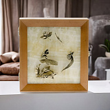 Бронзовая ключница настенная "Лягушка"