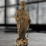 Бронзовая композиция "Городовой"