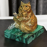 Бронзовая статуэтка "Кот"