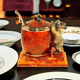 Медовница подарочная из янтаря