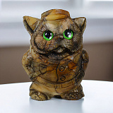 Скульптура в подарок "Котик"