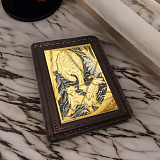 Кожаная обложка на паспорт