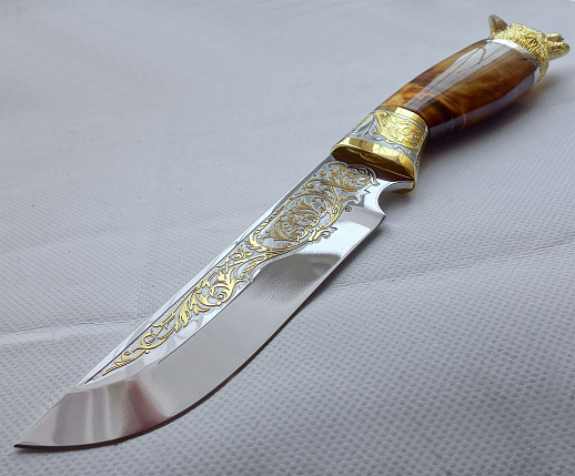 Нож «Волк» № 5. Златоуст