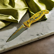 Нож складной "Пара волков" № 2. Златоуст