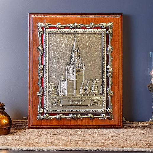 Плакетка "Спасская башня" в подарочной упаковке