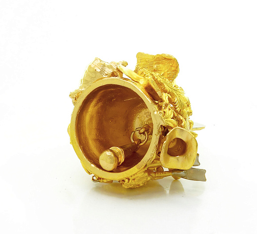 Колокольчик "Морской". Позолоченный