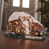 Бронзовый сувенир "Открытая добыча"