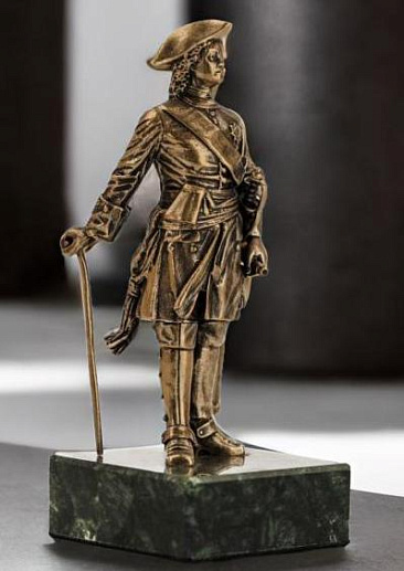 Бронзовая статуэтка "Петр I" купить с доставкой Бронзовая статуэтка "Петр I"