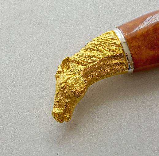 Сувенирный нож "Лошадь". Златоуст