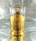 Подстаканник со стаканом "Узор"№3