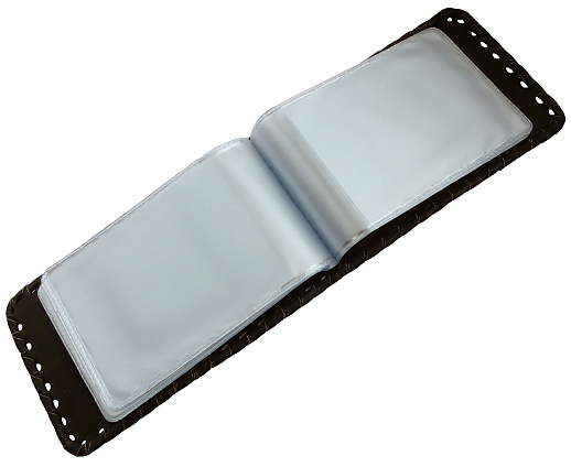 Кожаная визитница "Эверест". Златоуст