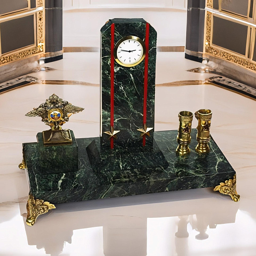 Часы подарочные «Погон с п/п и гербом МВД» купить с доставкой Часы подарочные «Погон с п/п и гербом МВД»