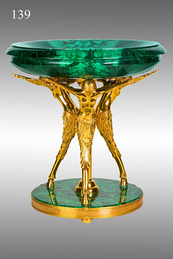 Ваза из малахита "Эрмитаж"