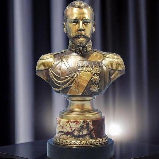 Бронзовая статуэтка "Николай 2" купить с доставкой Бронзовая статуэтка "Николай 2"