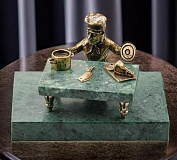 Бронзовая композиция "Повар"