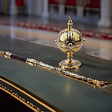 Скипетр и держава «Царский подарок». Златоуст