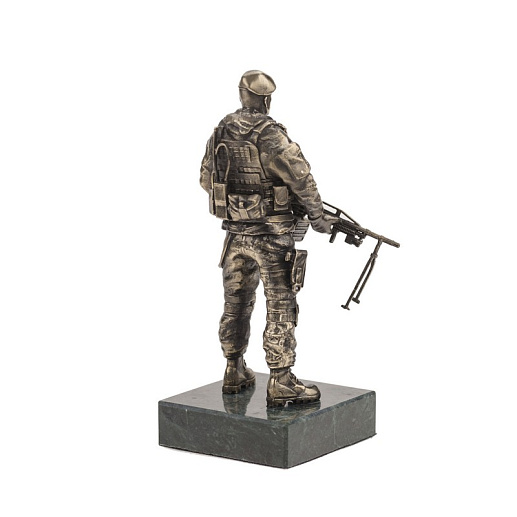 Бронзовая статуэтка "Десантник"