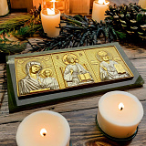 Бронзовый триптих "Нефритовый"