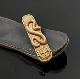 Подарочная флешка из дерева "Змей"