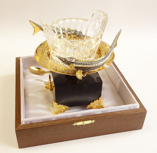 Икорница на долерите "Царское угощение". Златоуст