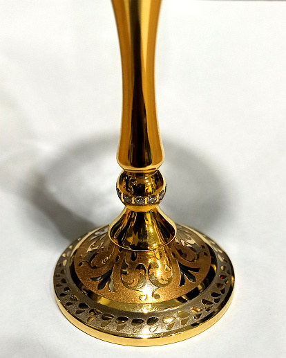 Фужеры для шампанского №1 Златоуст. купить с доставкой Фужеры для шампанского №1 Златоуст.