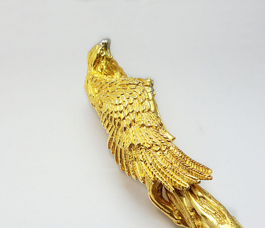 Набор шампуров "Птицы". Позолота