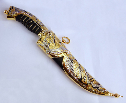 Сувенирный нож "Элегантный". Златоуст