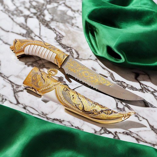 Нож "Султан Белый". Златоуст