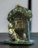 Бронзовый сувенир "Даренка"