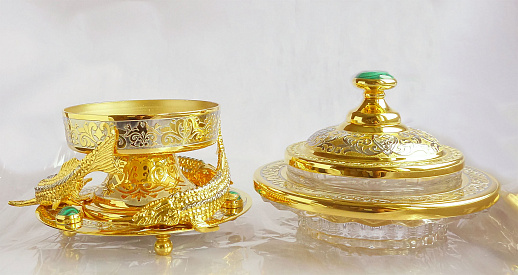 Икорница "Царский подарок". Златоуст