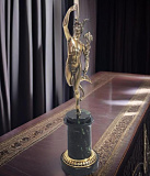 Бронзовая статуэтка "Бог торговли Меркурий (Гермес)"